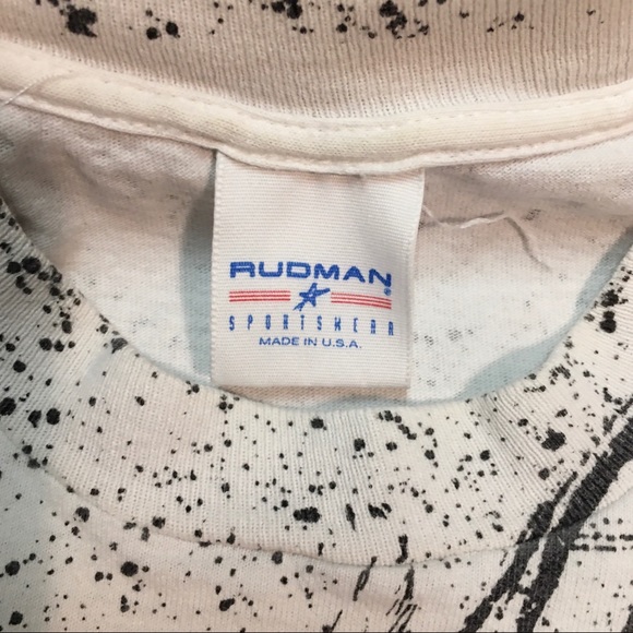 Vtg single stitch Kumba roller coaster all over print T-shirt - Picture 5 of 12